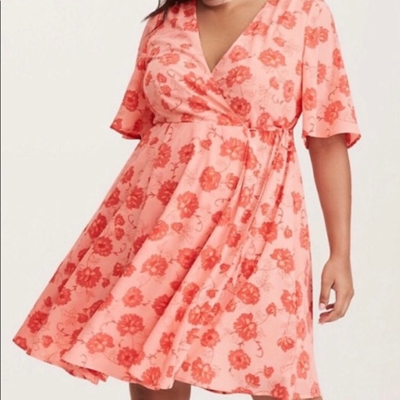 torrid floral dress